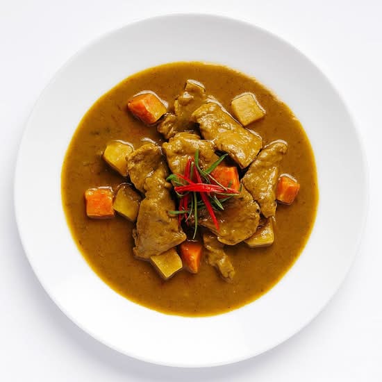 B4. Curry Beef(Spicy) - 咖喱牛肉(辣)